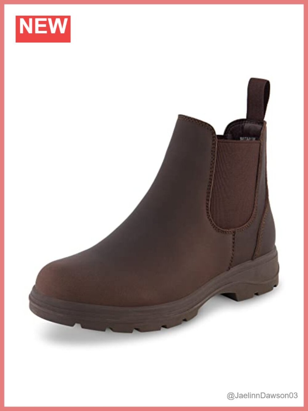 Chelsea Ankle Boots Faux Leather Memory Foam Non-Slip Sole Pull Tab Women's